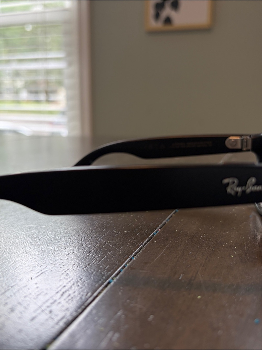 Ray-Ban Meta Matte Black Wayfarer Glasses with Transition lenses. - Picture 4 of 5